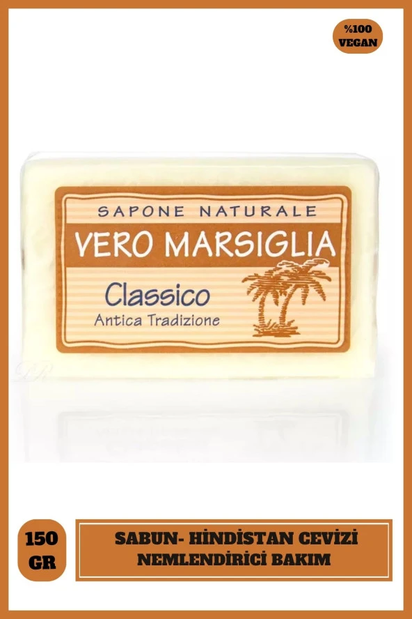 Sabun Vero Marsiglia Classic Vegan Bakım 150 g - 1
