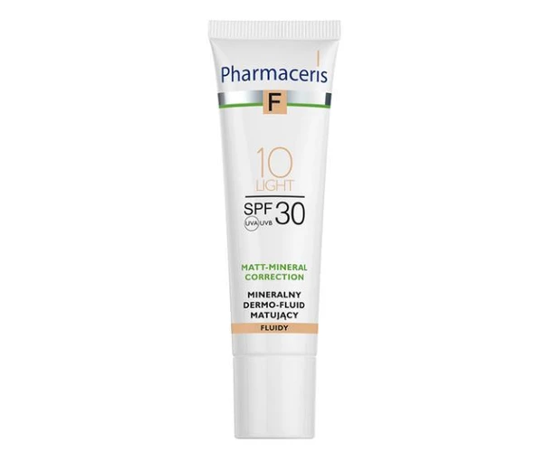 Pharmaceris Mineral Mattifyıng Fluid Dermo Foundation Spf30 10 Light 30 ml