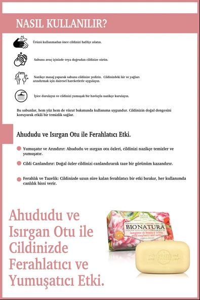 Nesti Dante Bio Natura Argan Oil And Wid Hay Katı Sabun 250gr | Besleyici | Ayçiçeği ve Argan Yağı - 3