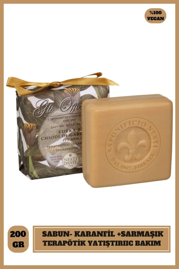 Sabun Gli Officinali Sarmaşık ve Karanfil Vegan Bakım 200 g ürün görseli 1