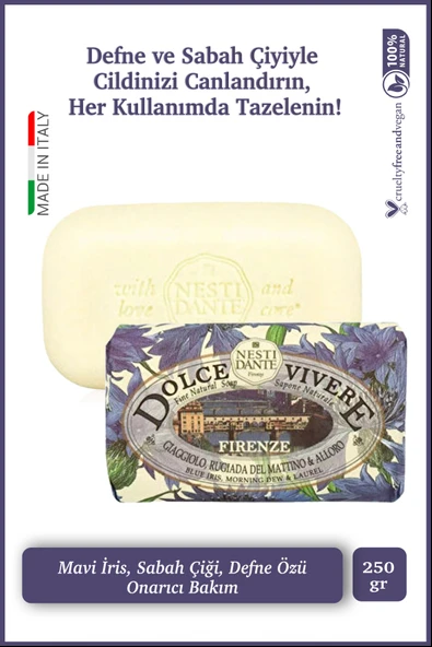 Sabun Dolce Vivere Frienze Vegan Bakım 250 g