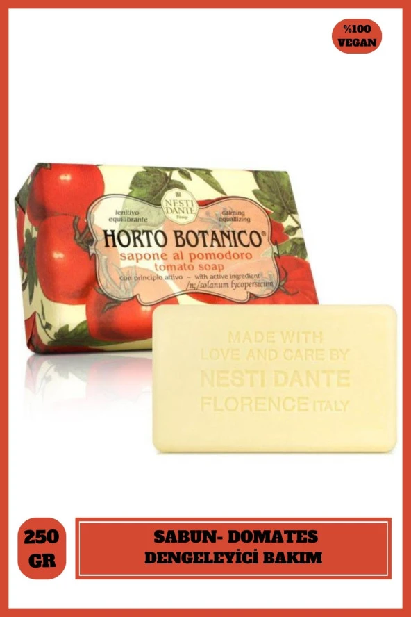 Sabun Horto Botonico Domates Vegan Bakım 250 g
