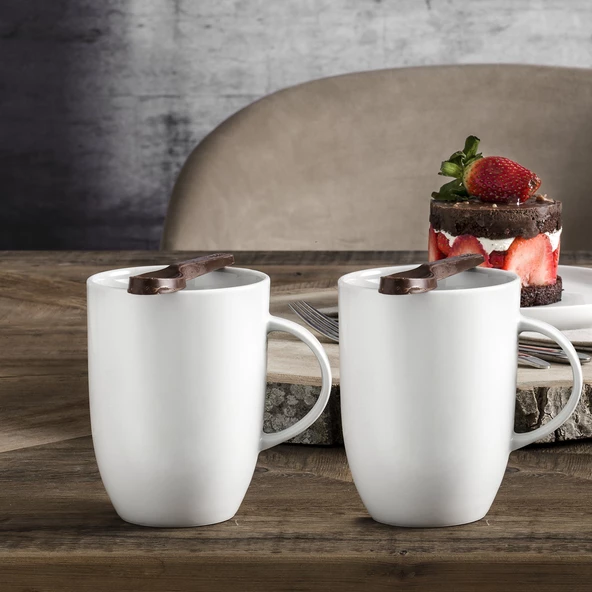 GÜRAL PORSELEN Elit 2 Adet 220 cc Mug Bardak