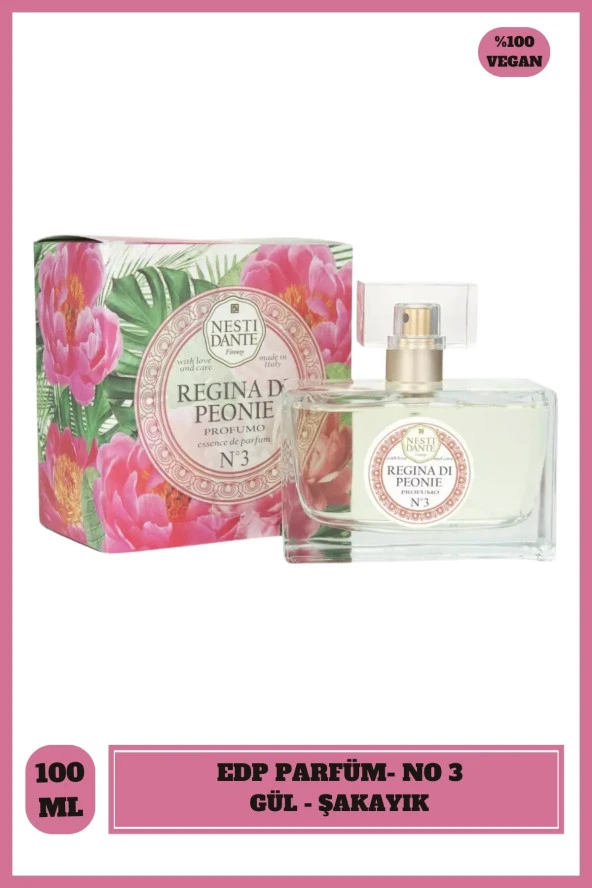 With Love And Care N.3 Regina Di Peonie Edp 100 Ml