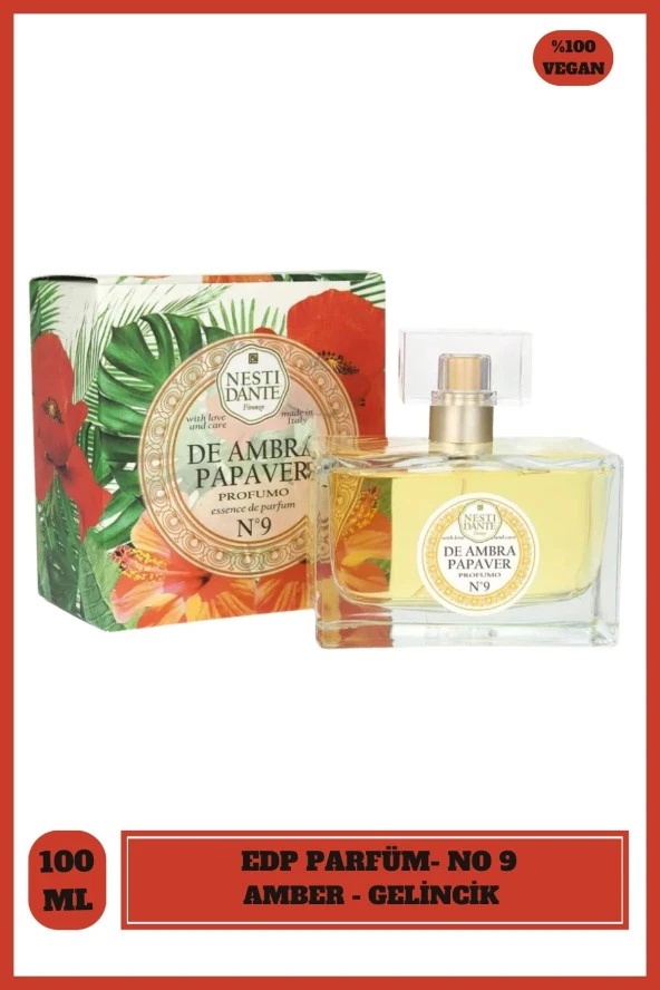 With Love And Care N.9 De Ambra Papaver Edp 100ml