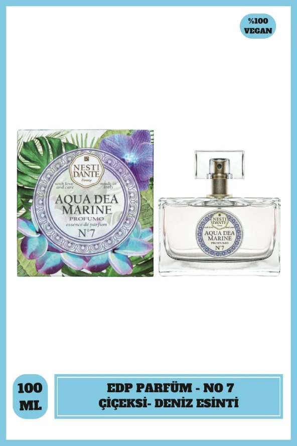 With Love And Care N.7 Aqua Dea Marine Edp 100ml