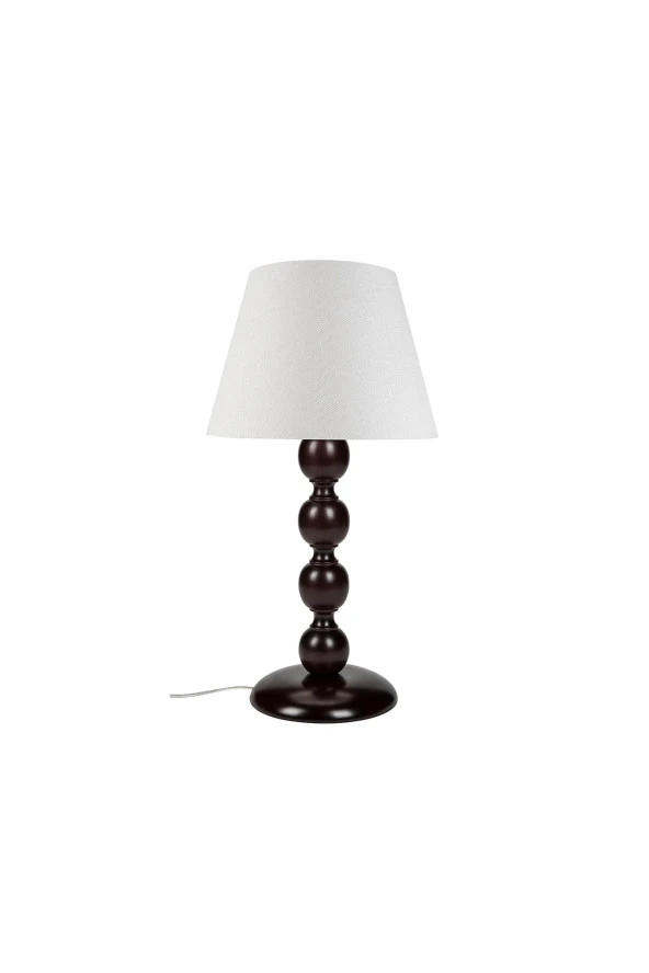 Modelight Boncuk Abajur Büyük Venge Ayak/Beyaz Şapka Mng.1883 - Resim 2