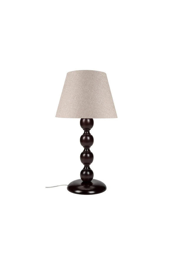 Modelight Boncuk Abajur Büyük Venge Ayak/Kum Beji Şapka Mng.1887 - Resim 2