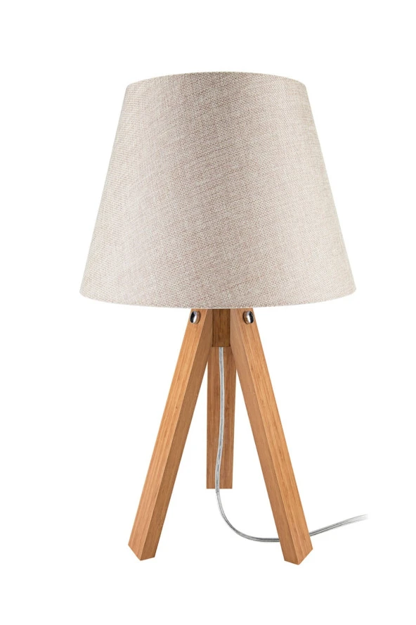 Modelight Deko Bambu Ayak Kumbeji Şapka Abajur ürün görseli