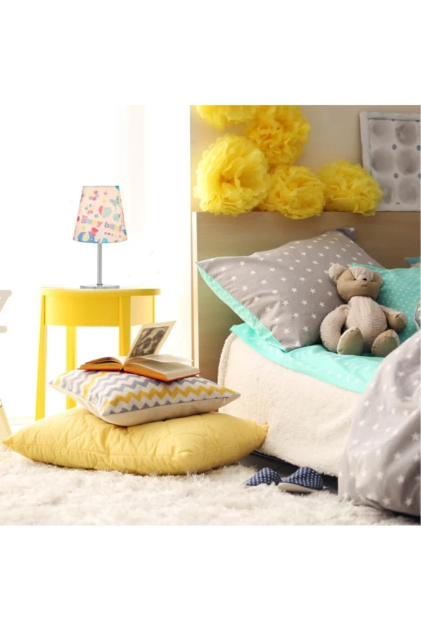 Modelight Estelya Mavi Baby Abajur - Resim 3