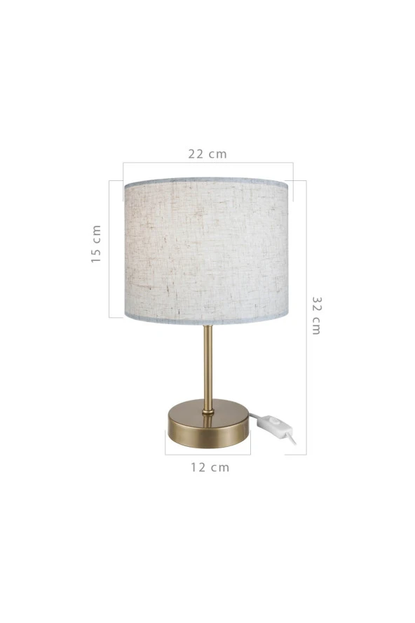 Modelight Flora Dora Şapka Eskitme Abajur - Resim 2