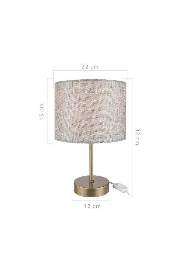 Modelight Flora Kumbeji Şapka Eskitme Abajur - Resim 4