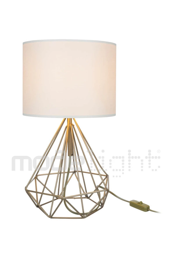 Modelight Pena Eskitme Abajur / Krem Finlin Şapka - Resim 2