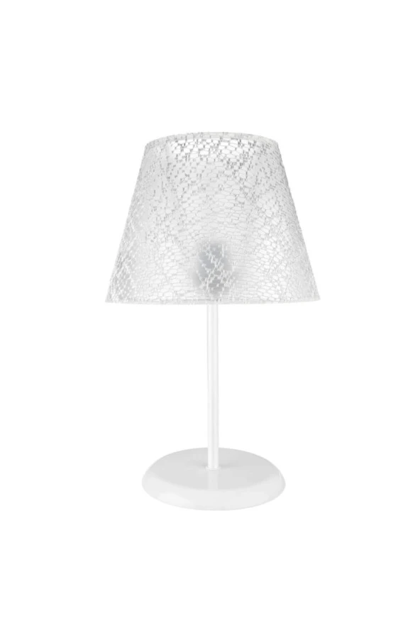 Modelight Sarah Abajur Beyaz Ayak / Beyaz File Şapka ürün görseli
