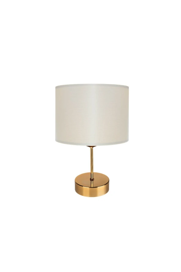 Modelight Krem Finlin Şapka Flora Gold Abajur - Resim 4