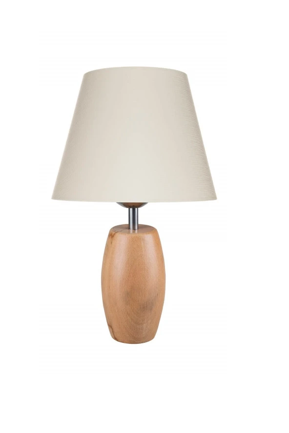 Modelight Top Abajur Kayın Ayak / Krem Şapka Mng.2866 ürün görseli