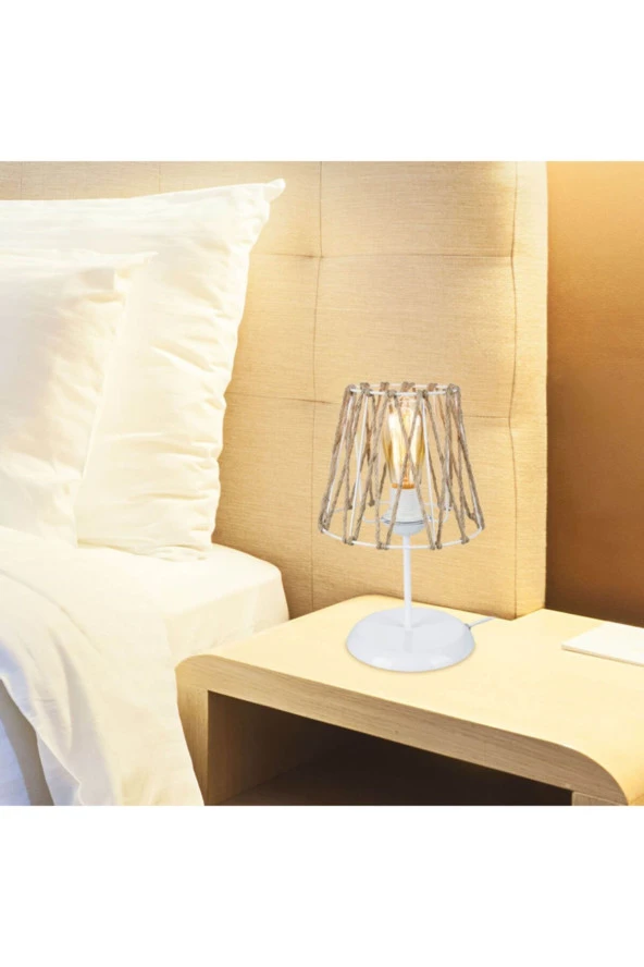 Modelight Selva Abajur Beyaz-asz.1128 ürün görseli