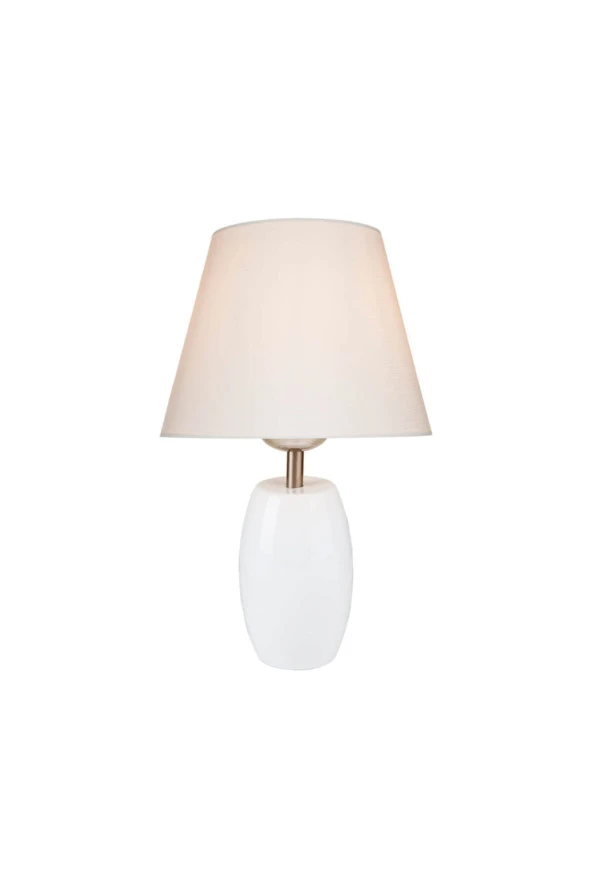 Modelight Top Abajur Beyaz Ayak / Beyaz Şapka - Resim 2