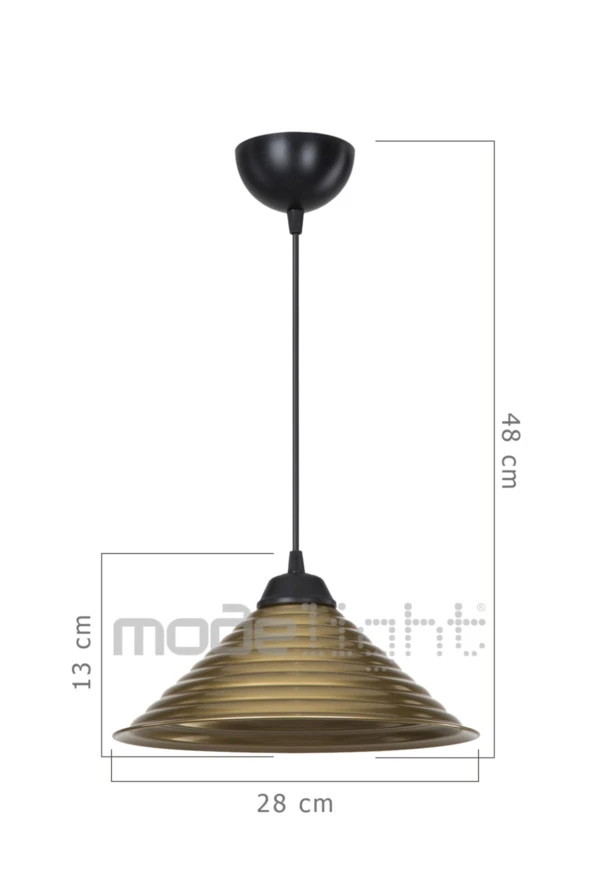 Gloria Sava Metal Sarkıt Eskitme - Resim 4