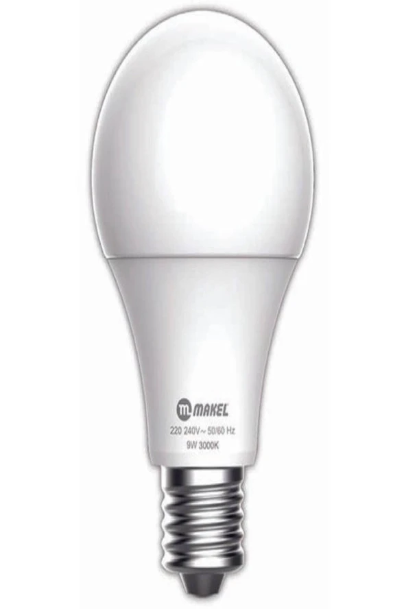 MAKEL 9w Led Ampul 3000k Sarı Günışığı Bc09.0w-0227m