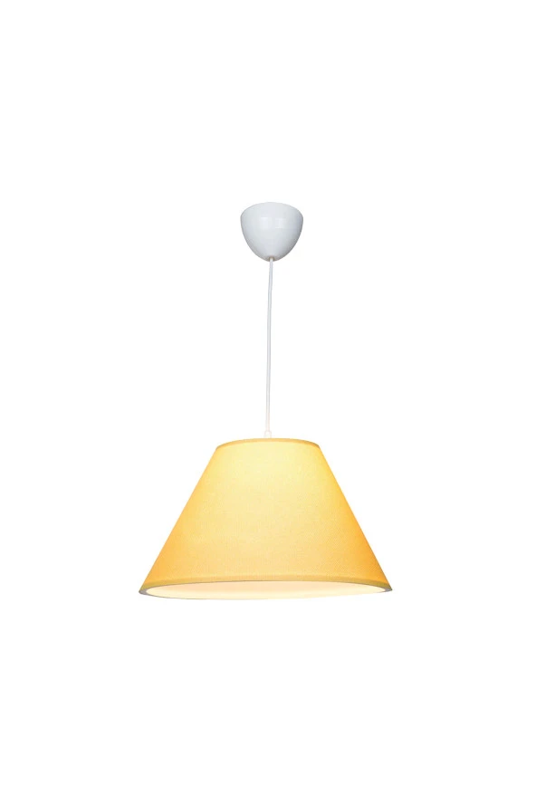 Modelight 35'Lik Kumaş Sarkıt Trıa Sarı - Resim 2