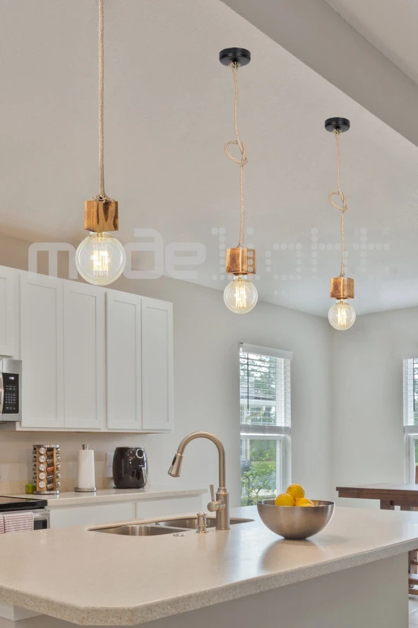 Modelight Ahşap Dekoratif Sarkıt - Resim 2