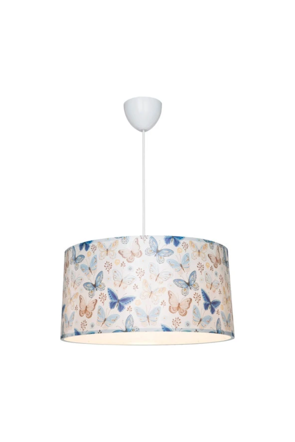 Modelight 38Lik Silindir Sarkıt Mavi Kelebek - Resim 4