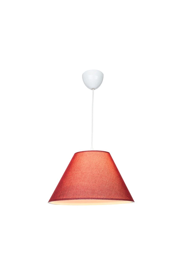 Modelight 35'Lik Kumaş Sarkıt Trıa Bordo - Resim 2