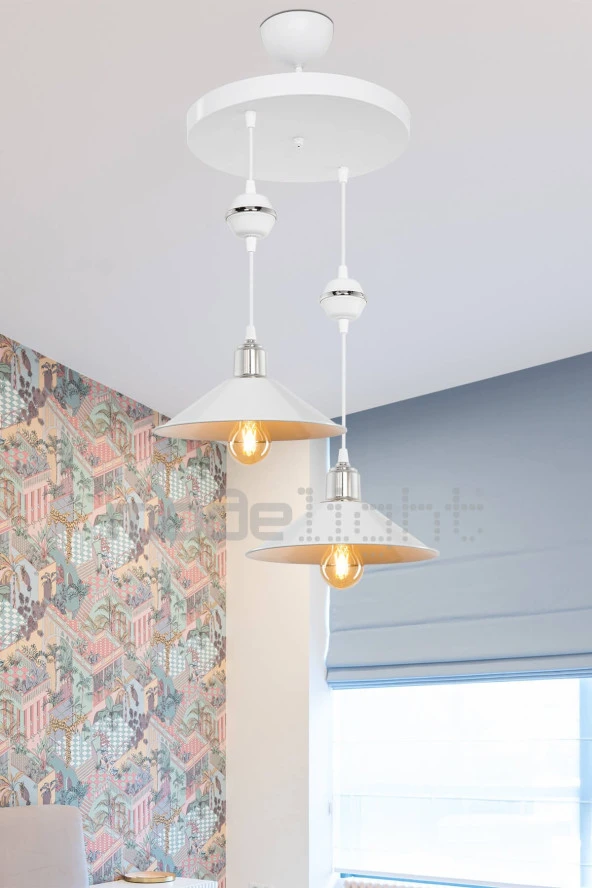 Modelight Akses Küre /karo 2li Maya Sarkıt ürün görseli