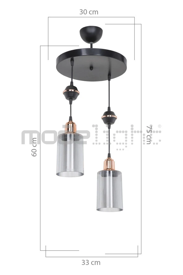 Modelight Akses Küre 2li Optik Camlı - Resim 4