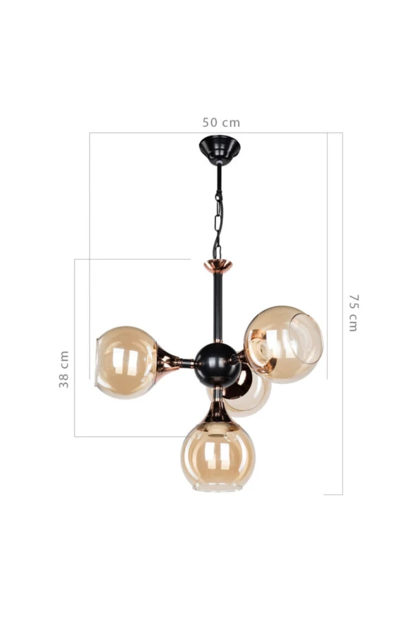 Modelight Armin 4lü Avize ürün görseli