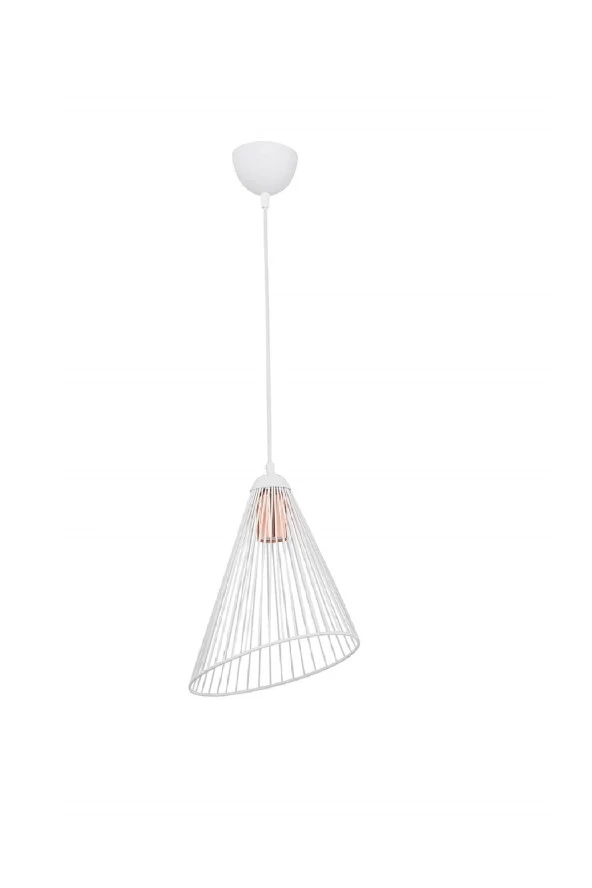 Modelight Amber Tekli Sarkıt Beyaz - Resim 3