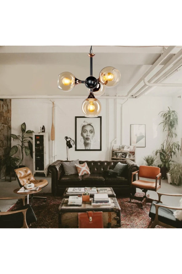 Modelight Armin 4lü Avize - Resim 2