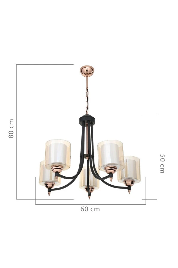 Modelight Artuna 5’Li Avize - 3