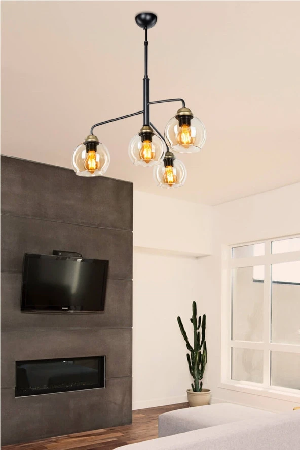 Modelight Baler 4’Lü Avize ürün görseli