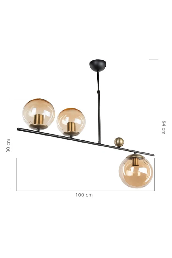 Modelight Avolon 3’Lü Avize - Resim 4