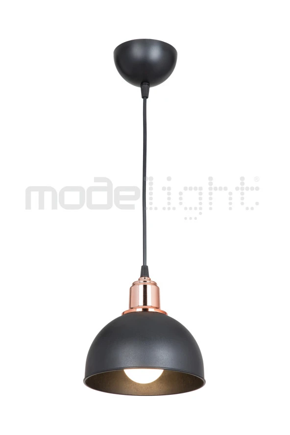 Modelight BELLA TEKLİ SARKIT SİYAH SALON-OTURMA ODASI-ÇOCUK ODASI-YEMEK-YATAK ODASI--ANTRE-MUTFAK - Resim 2