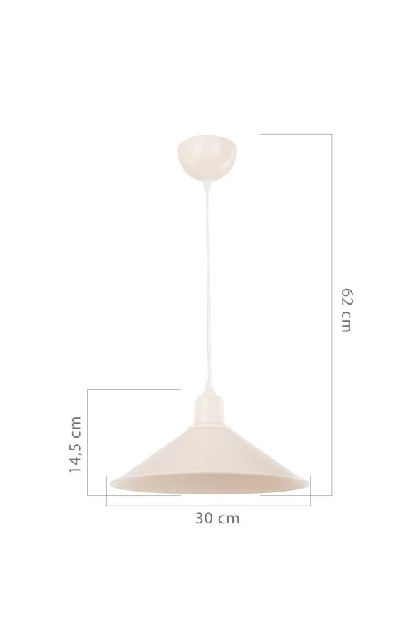 Modelight Büyük Maya Sarkıt Krem - Resim 3