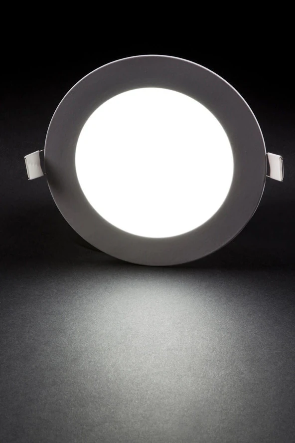 Modelight Cata Eco 6W Yuvarlak Panel Led Armatür Günışığı - Resim 2