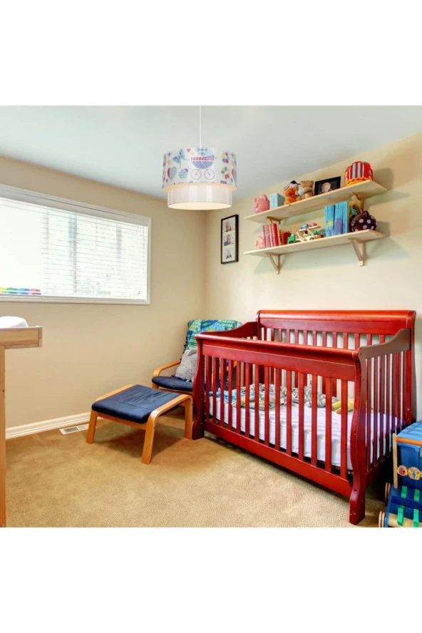 Modelight Deko Sarkıt - Mavi Baby Bebek / Çocuk Oda Aydınlatma Asz.0970