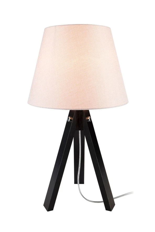 Modelight Deko Abajur Siyah Ayak / Pudra Şapka - Resim 2