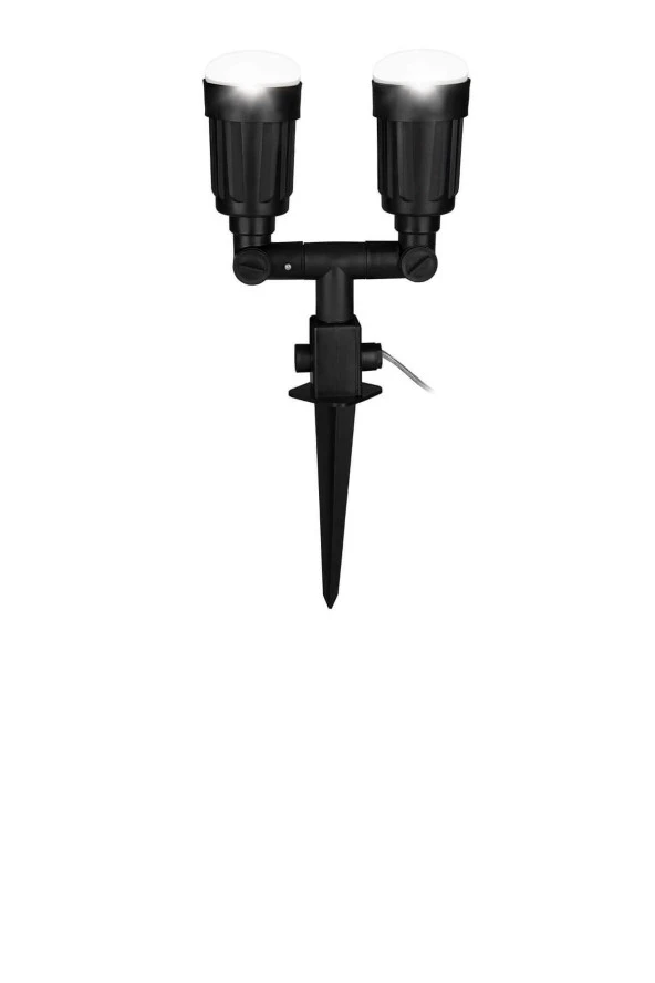 Modelight Dış Mekan Çiftli Döner Başlı Çime Saplama - Resim 2