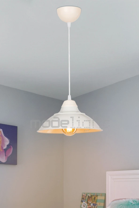 Modelight Doha Metal Sarkıt Krem - Resim 2