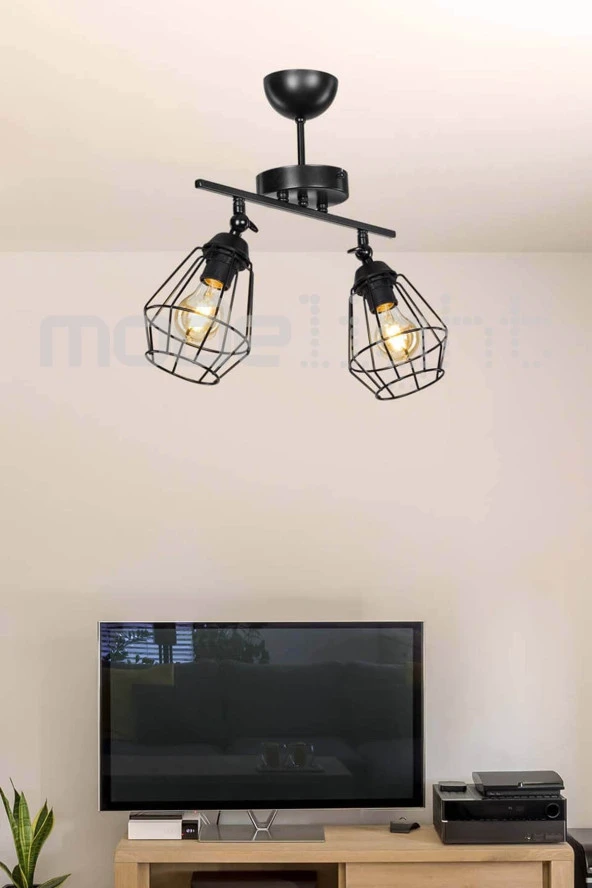 Modelight Ekinoks 2li Avize ürün görseli