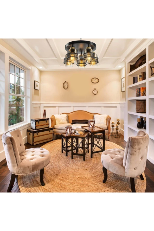 Modelight Grande 5Li Plafonyer Avize - Resim 2