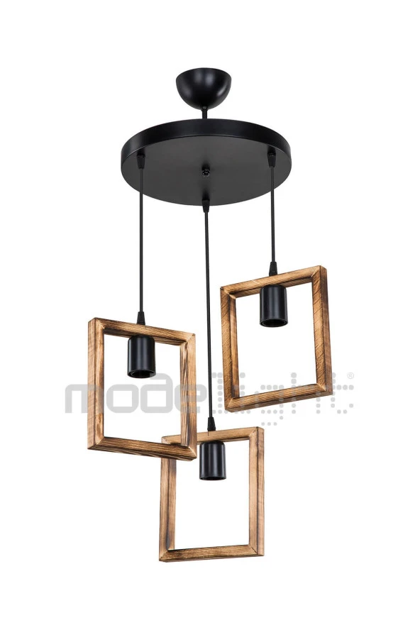Modelight Fila 3lü Çember Avize - Resim 4