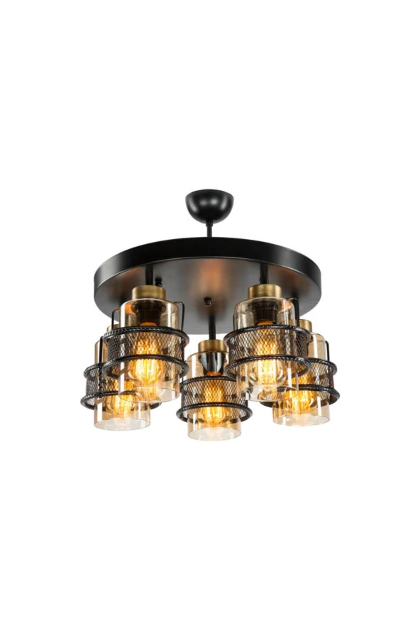 Modelight Grande 5Li Plafonyer Avize - Resim 3