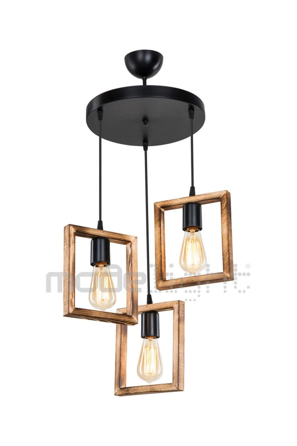 Modelight Fila 3lü Çember Avize - Resim 2