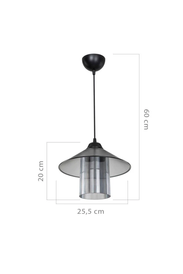 Modelight Inka Sarkıt Füme Camlı - 2
