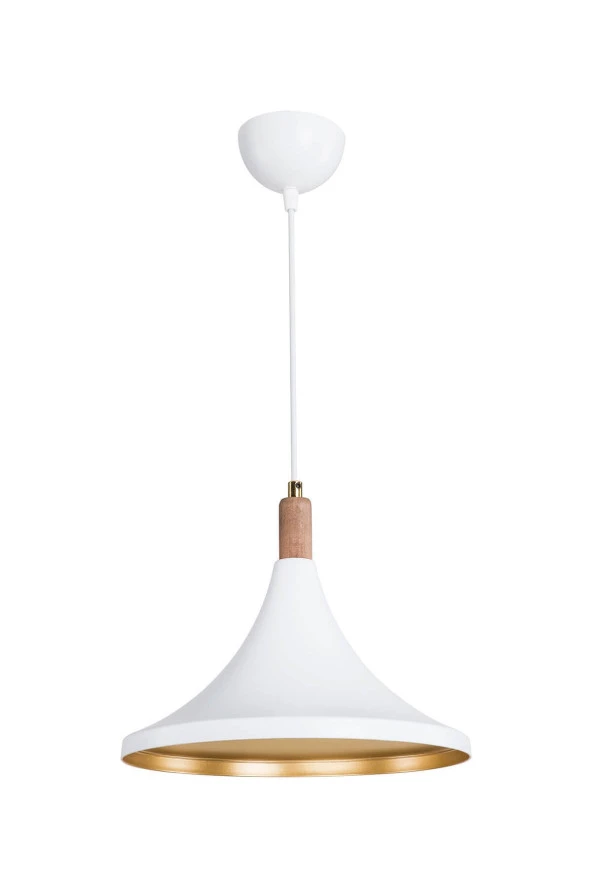 Modelight Kano Tekli Sarkıt Beyaz - Resim 3